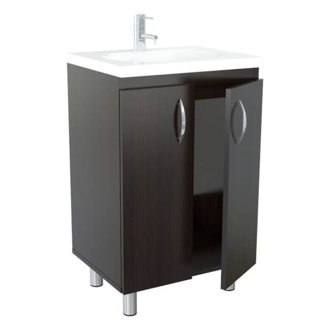 Modern Espresso Color Vanity And Sink