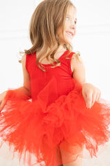 Red Tank Tutu Leotard - Mila & Rose ®