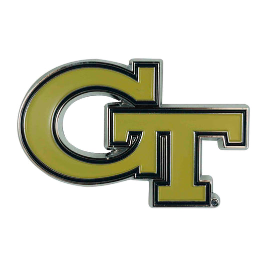 Georgia Tech Yellow Jackets 3D Color Metal Emblem