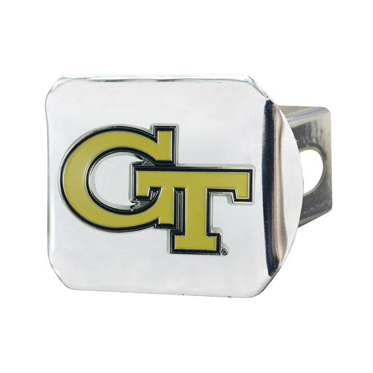 Georgia Tech Yellow Jackets Hitch Cover - 3D Color Emblem