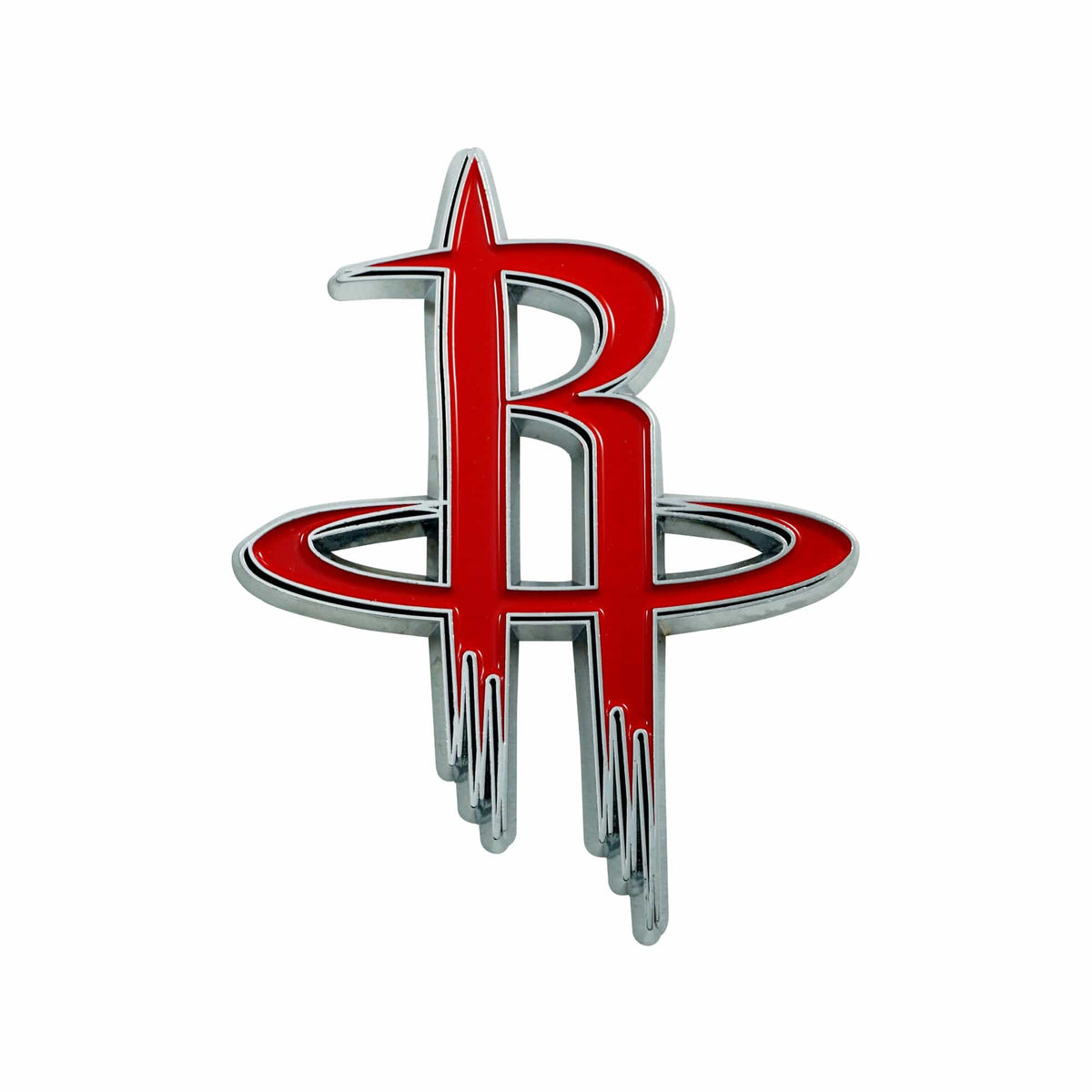 Houston Rockets 3D Color Metal Emblem - Houston Rockets