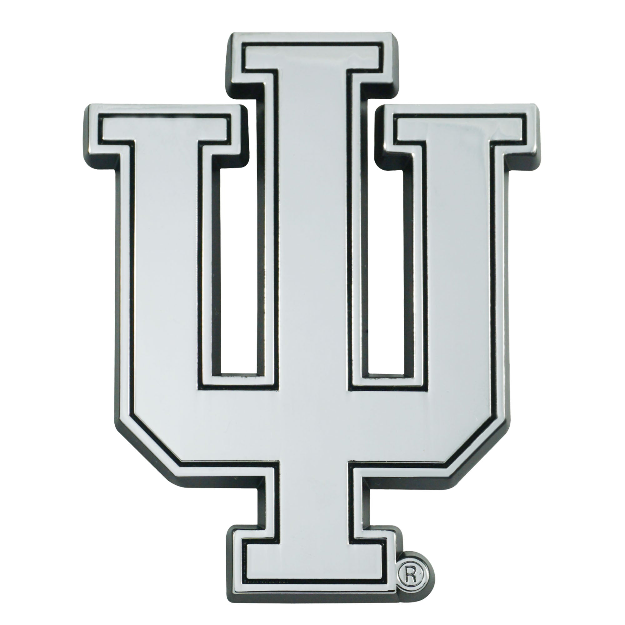 Indiana Hooisers 3D Chrome Metal Emblem