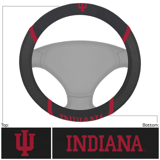 Indiana Hooisers Embroidered Steering Wheel Cover