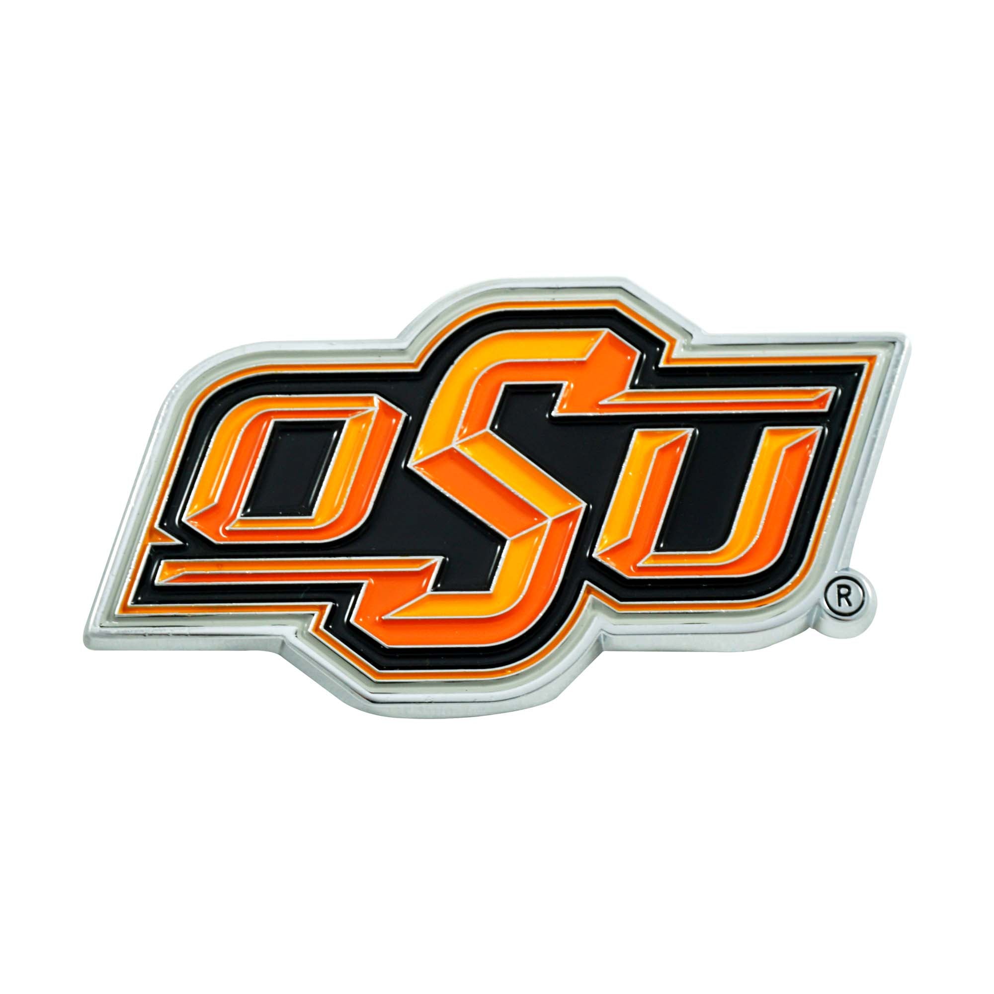 Oklahoma State Cowboys 3D Color Metal Emblem