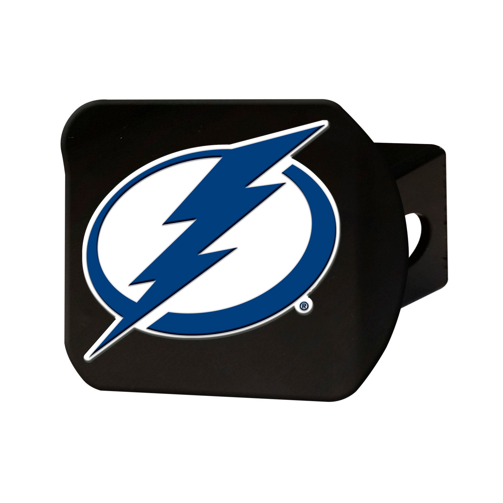 Tampa Bay Lightning Black Metal Hitch Cover - 3D Color Emblem