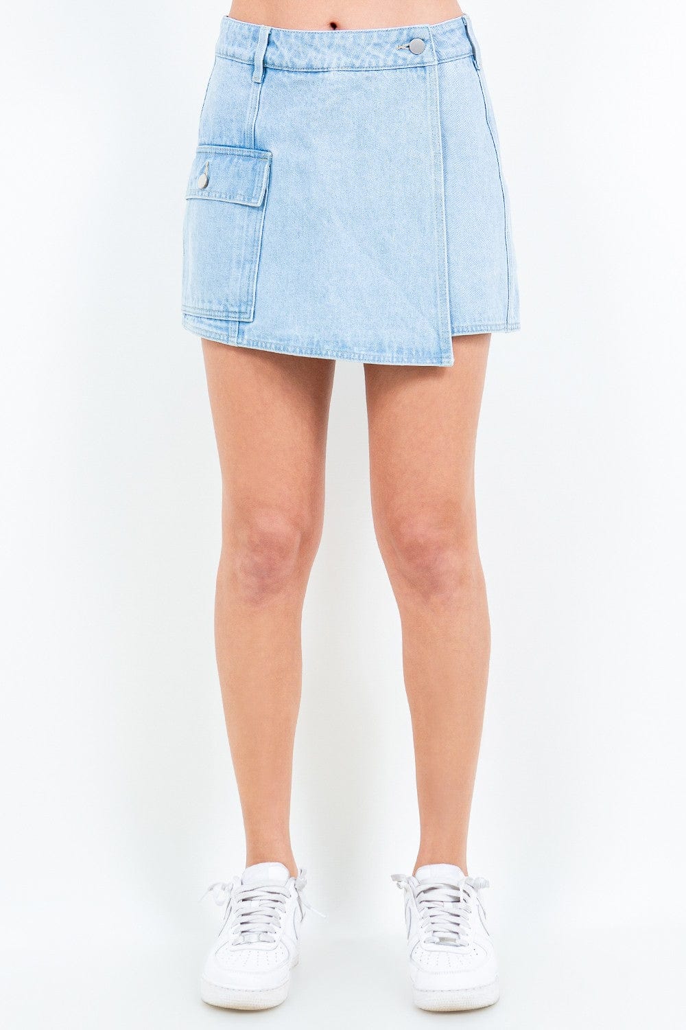 American Bazi Cargo Pocket Mini Skort - Trendsi