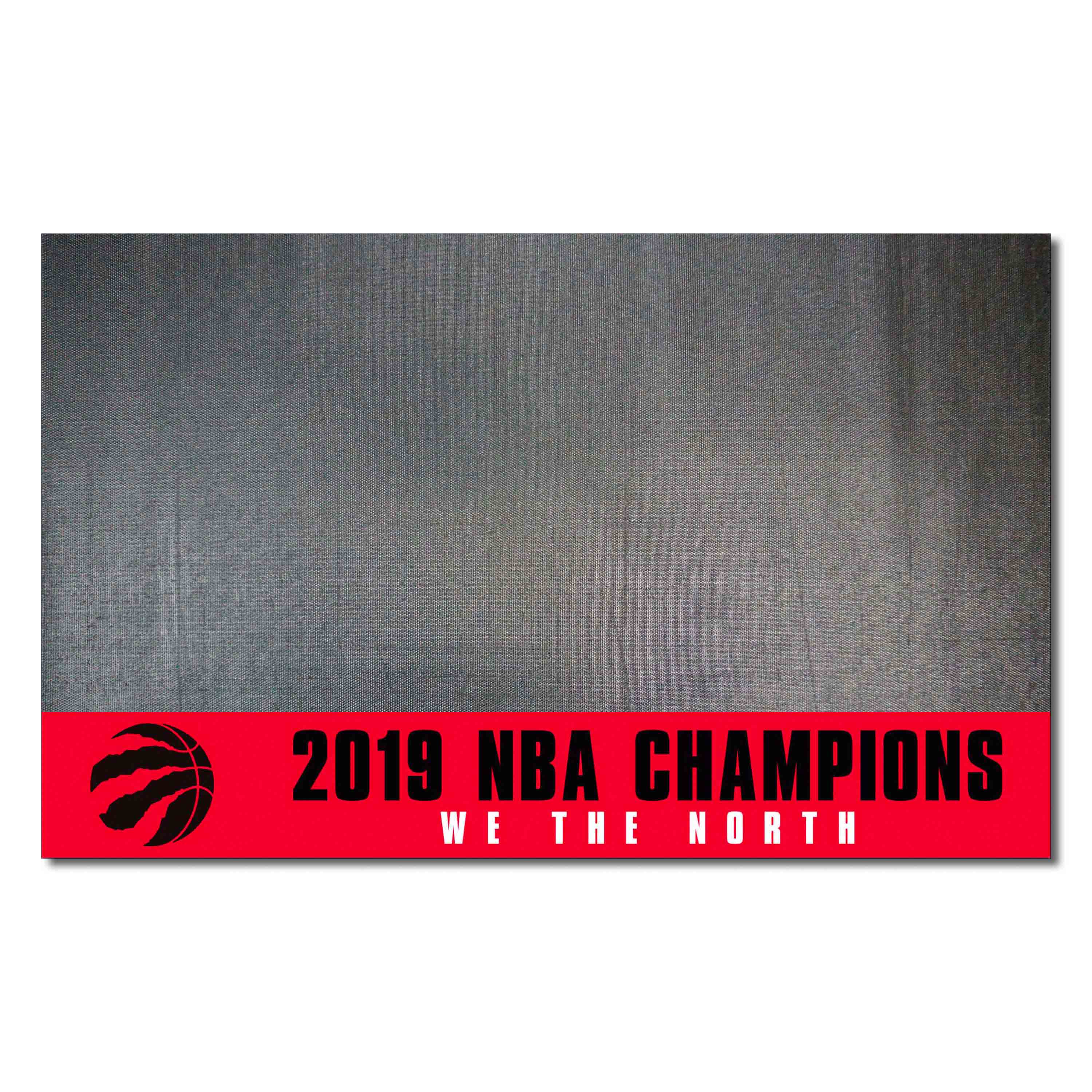 Toronto Raptors 2019 NBA Champions Vinyl Grill Mat - 26in. x 42in.