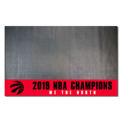 Toronto Raptors 2019 NBA Champions Vinyl Grill Mat - 26in. x 42in.