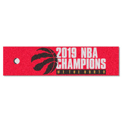 Toronto Raptors 2019 NBA Champions Putting Green Mat - 1.5ft. x 6ft.