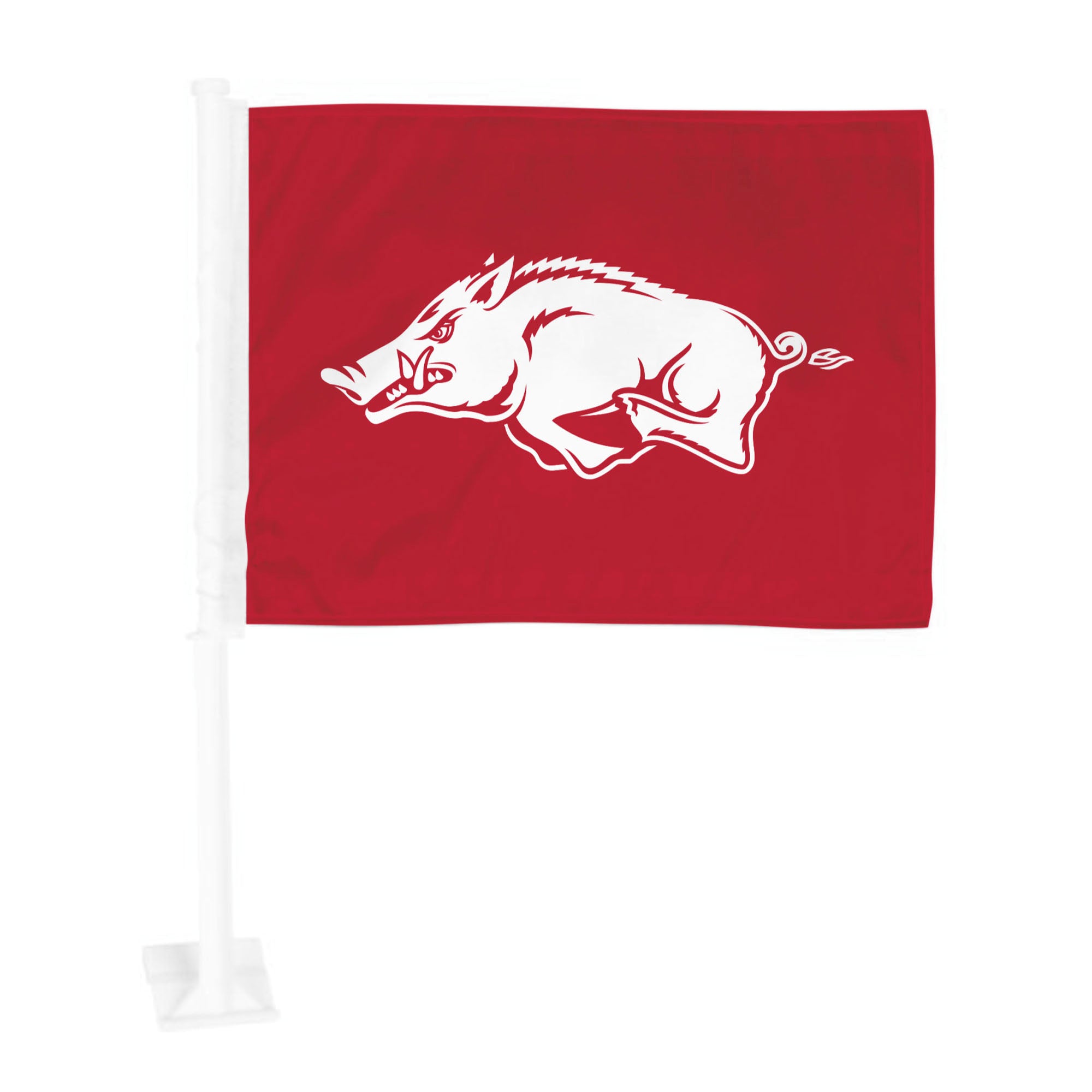 Arkansas Razorbacks Car Flag Large 1pc 11" x 14"