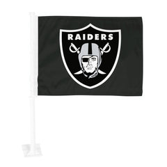 Las Vegas Raiders Car Flag Large 1pc 11" x 14"