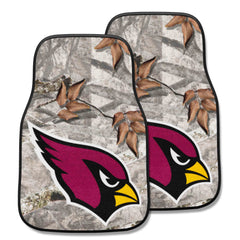 Arizona Cardinals Camo Front Carpet Car Mat Set - 2 Pieces