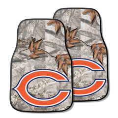 Chicago Bears Camo Front Carpet Car Mat Set - 2 Pieces - Chicago Bears