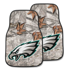 Philadelphia Eagles Camo Front Carpet Car Mat Set - 2 Pieces