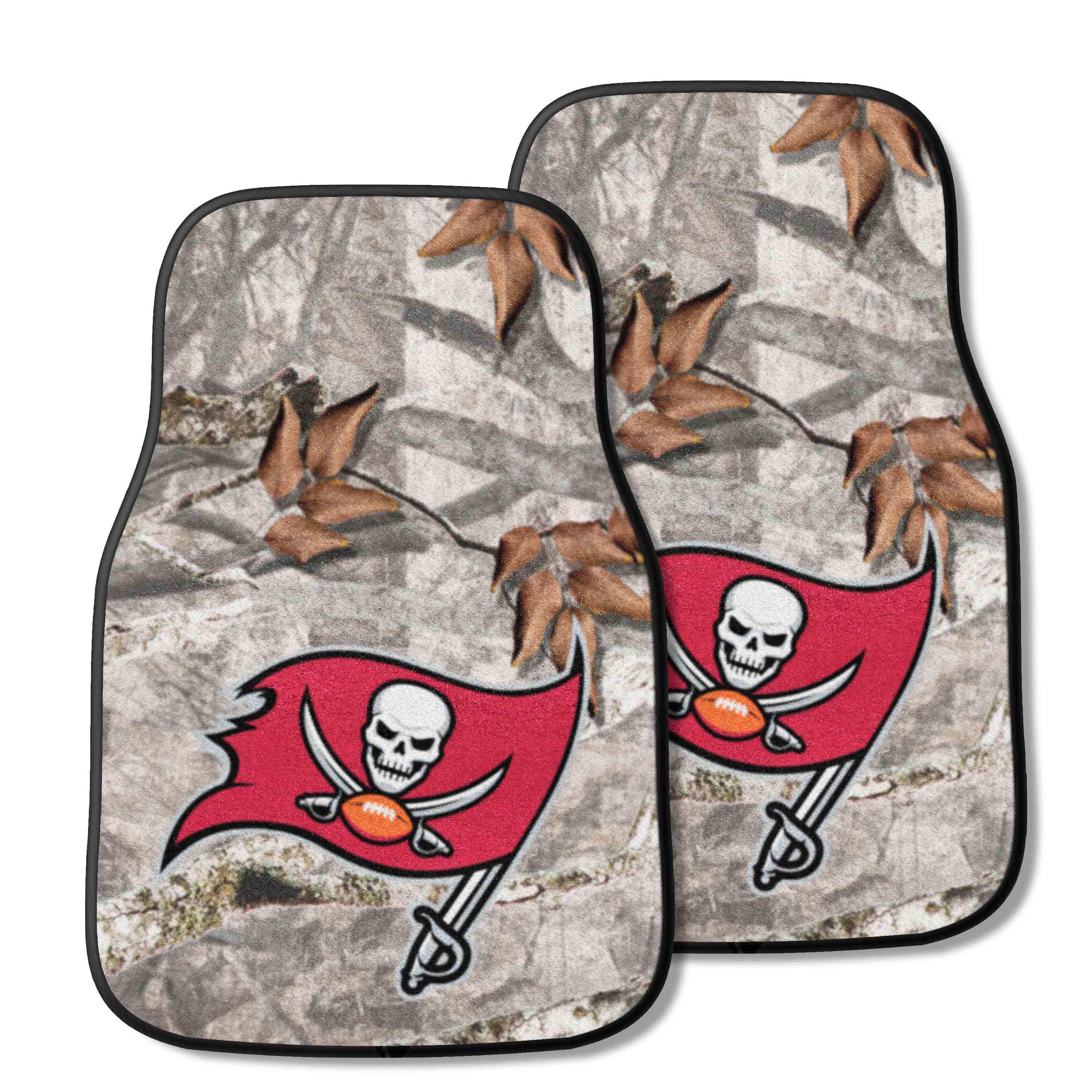 Tampa Bay Buccaneers Front Carpet Car Mat Set - 2 Pieces