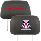 Arizona Wildcats Embroidered Head Rest Cover Set - 2 Pieces - Arizona