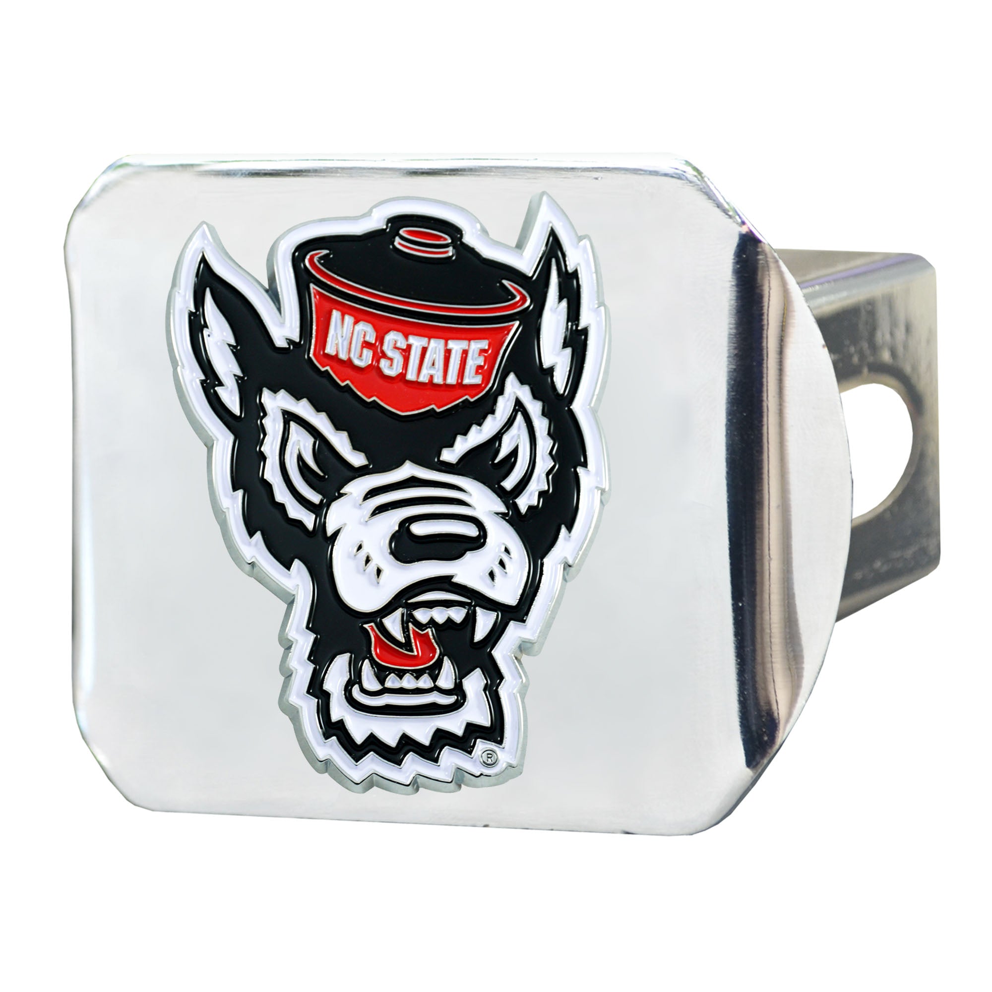 NC State Wolfpack Hitch Cover - 3D Color Emblem