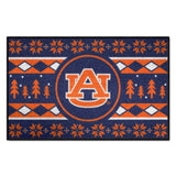 Auburn Tigers Holiday Sweater Starter Mat Accent Rug - 19in. x 30in.