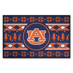 Auburn Tigers Holiday Sweater Starter Mat Accent Rug - 19in. x 30in.