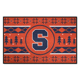 Syracuse Orange Holiday Sweater Starter Mat Accent Rug - 19in. x 30in.