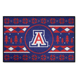 Arizona Wildcats Holiday Sweater Starter Mat Accent Rug - 19in. x 30in.