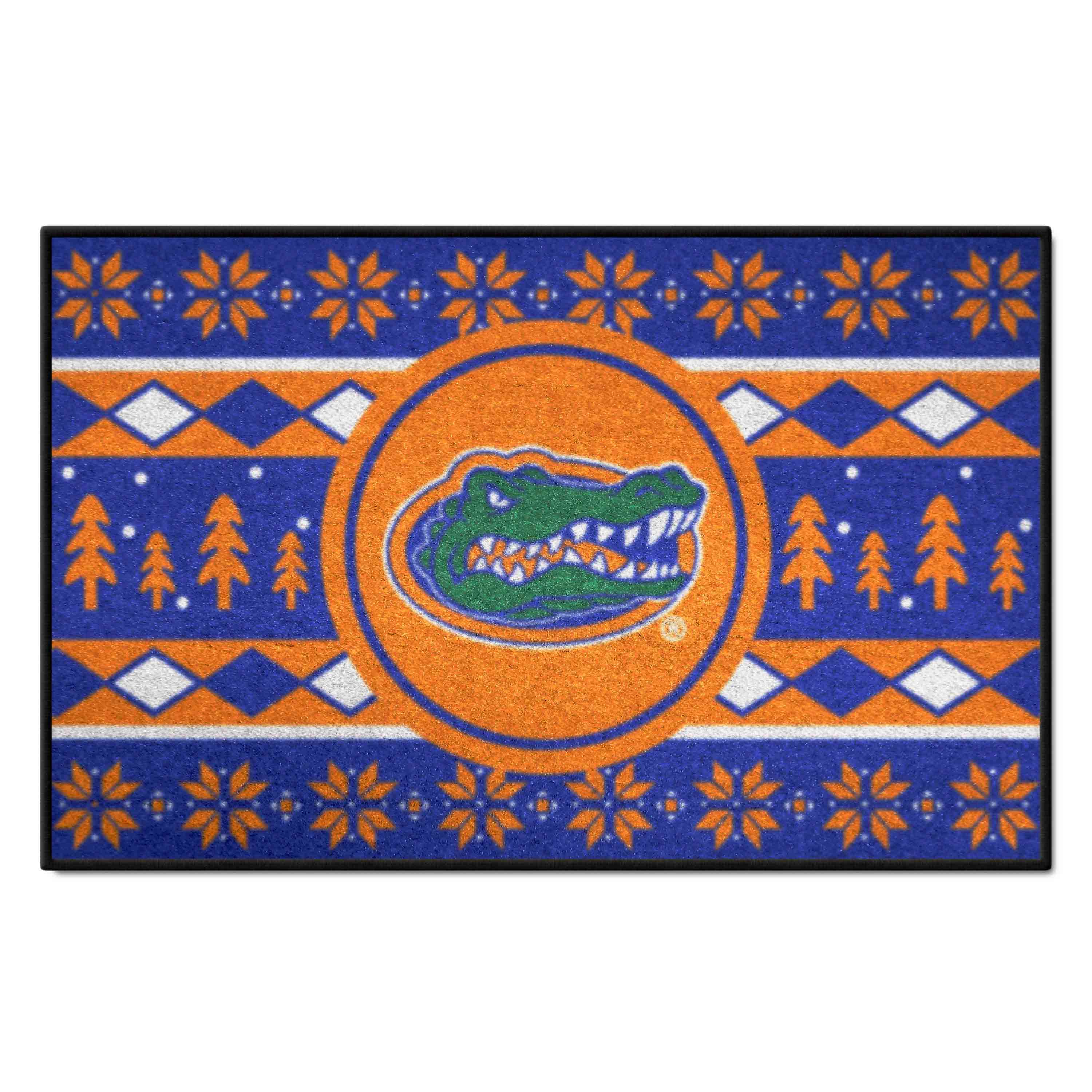 Florida Gators Holiday Sweater Starter Mat Accent Rug - 19in. x 30in.