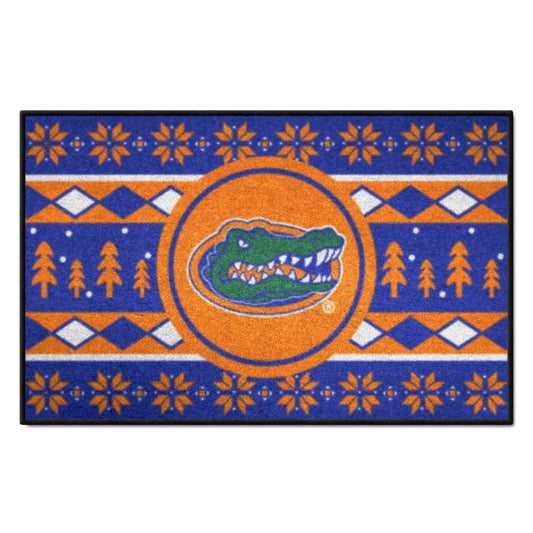 Florida Gators Holiday Sweater Starter Mat Accent Rug - 19in. x 30in.