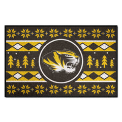 Missouri Tigers Holiday Sweater Starter Mat Accent Rug - 19in. x 30in.