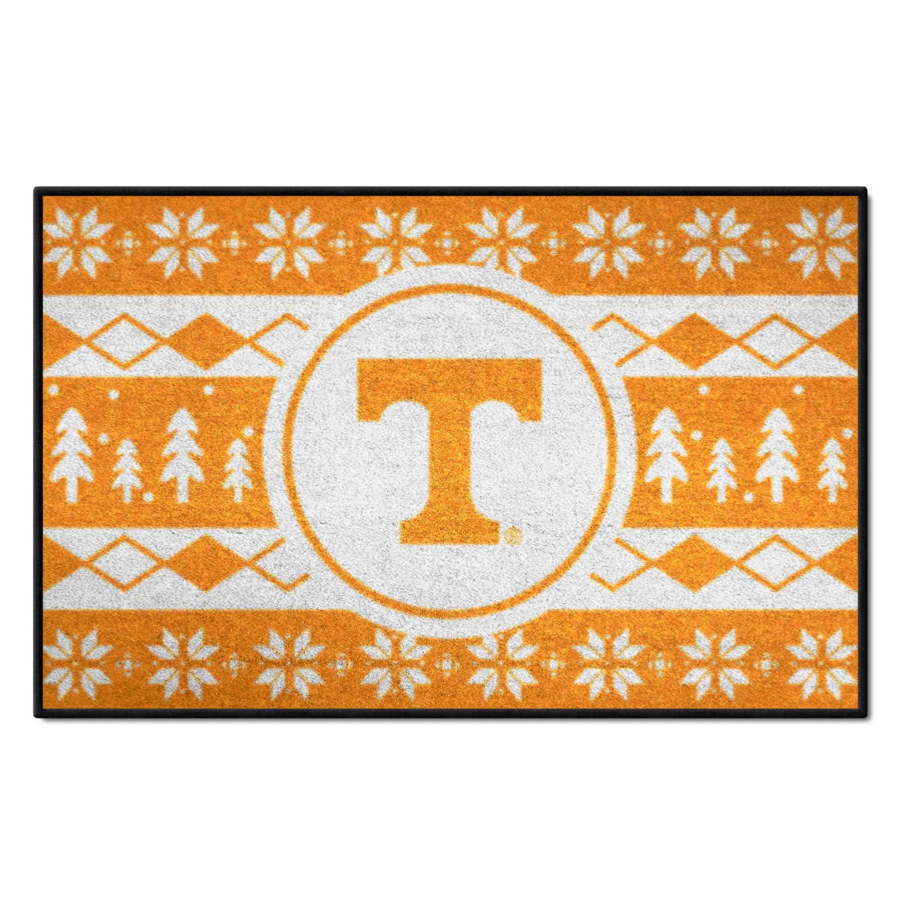 Tennessee Volunteers Holiday Sweater Starter Mat Accent Rug - 19in. x 30in.