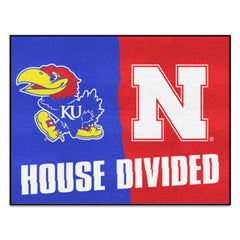 House Divided - Kansas/Nebraska House Divided House Divided Rug - 34 in. x 42.5 in. - House Divided - Kansas / Nebraska