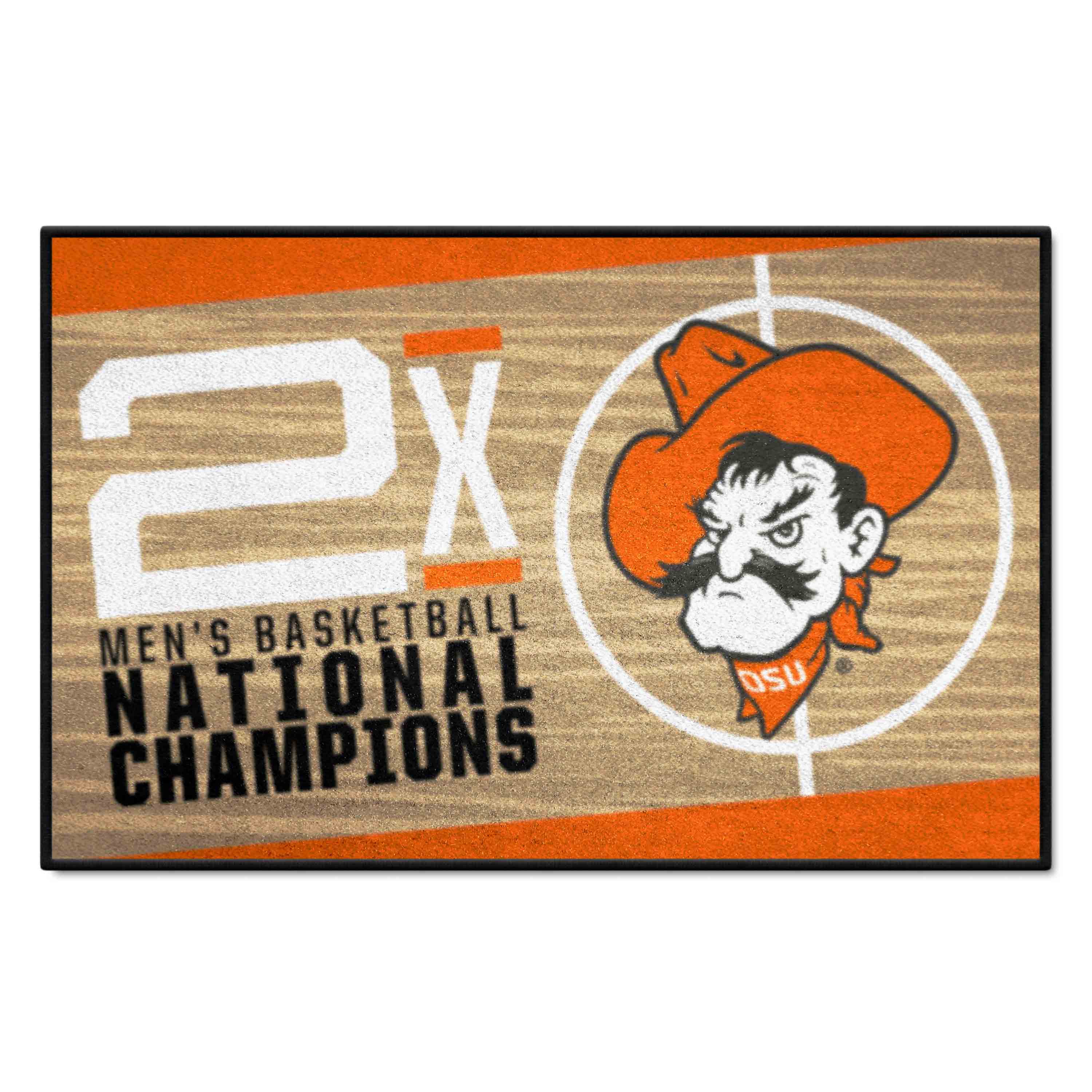 Oklahoma State Cowboys Dynasty Starter Mat Accent Rug - 19in. x 30in.