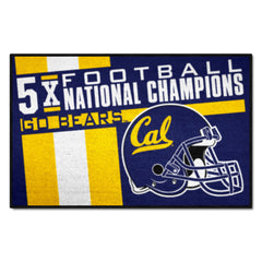 Cal Golden Bears Dynasty Starter Mat Accent Rug - 19in. x 30in.