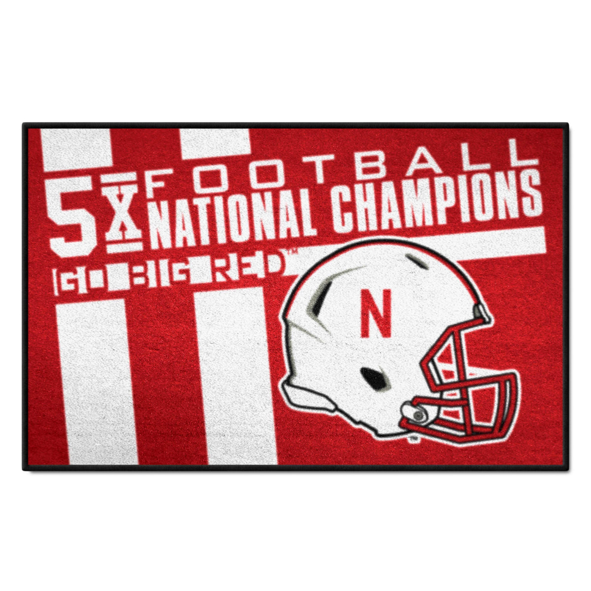 Nebraska Cornhuskers Dynasty Starter Mat Accent Rug - 19in. x 30in.