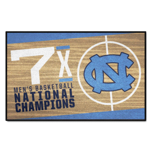 North Carolina Tar Heels Dynasty Starter Mat Accent Rug - 19in. x 30in.