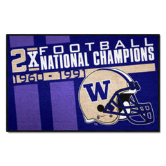 Washington Huskies Dynasty Starter Mat Accent Rug - 19in. x 30in.