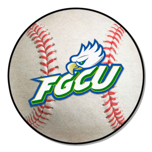 Florida Gulf Coast Eagles Baseball Rug - 27in. Diameter