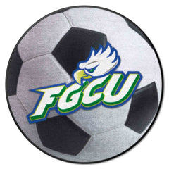 Florida Gulf Coast Eagles Soccer Ball Rug - 27in. Diameter