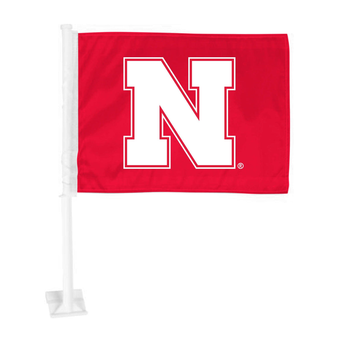 Nebraska Cornhuskers Car Flag Large 1pc 11" x 14"