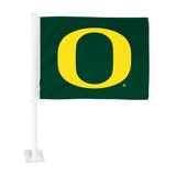 Oregon Ducks Car Flag Large 1pc 11" x 14"