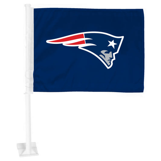 New England Patriots Car Flag Large 1pc 11" x 14"