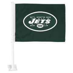 New York Jets Car Flag Large 1pc 11" x 14"