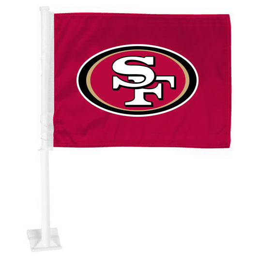 San Francisco 49ers Car Flag Large 1pc 11" x 14"