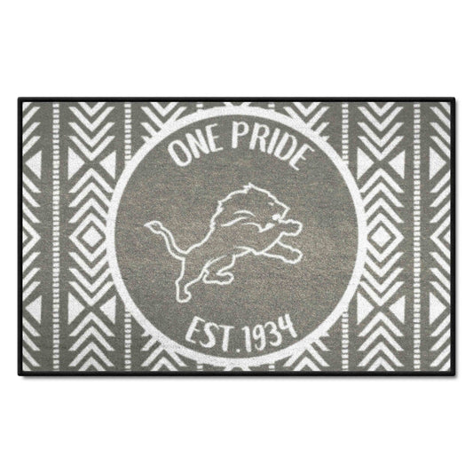 Detroit Lions Southern Style Starter Mat Accent Rug - 19in. x 30in.