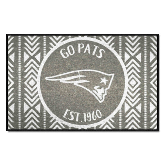 New England Patriots Southern Style Starter Mat Accent Rug - 19in. x 30in. - New England Patriots