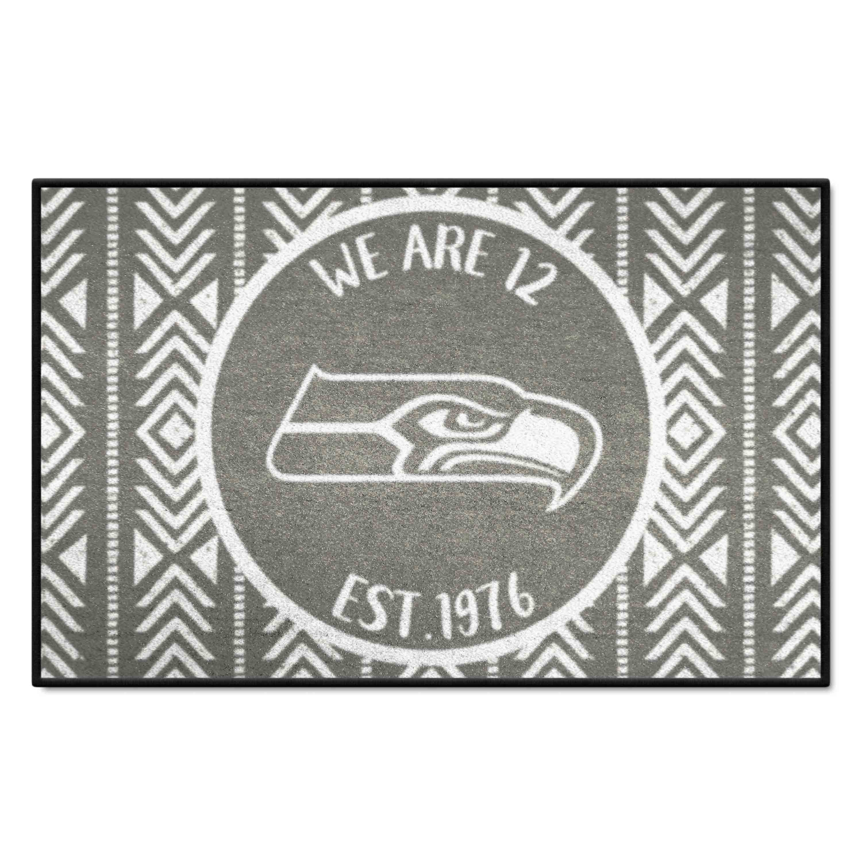 Seattle Seahawks Southern Style Starter Mat Accent Rug - 19in. x 30in.