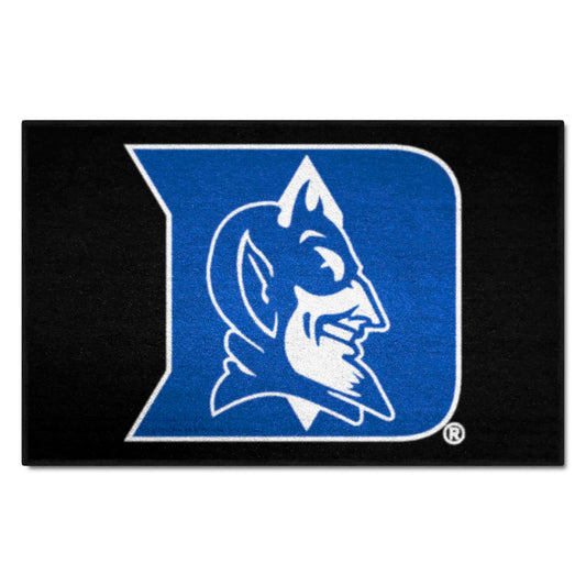 Duke Blue Devils Starter Mat Accent Rug - 19in. x 30in., Devil Logo