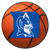 Duke Blue Devils Basketball Rug - 27in. Diameter, Devil Logo