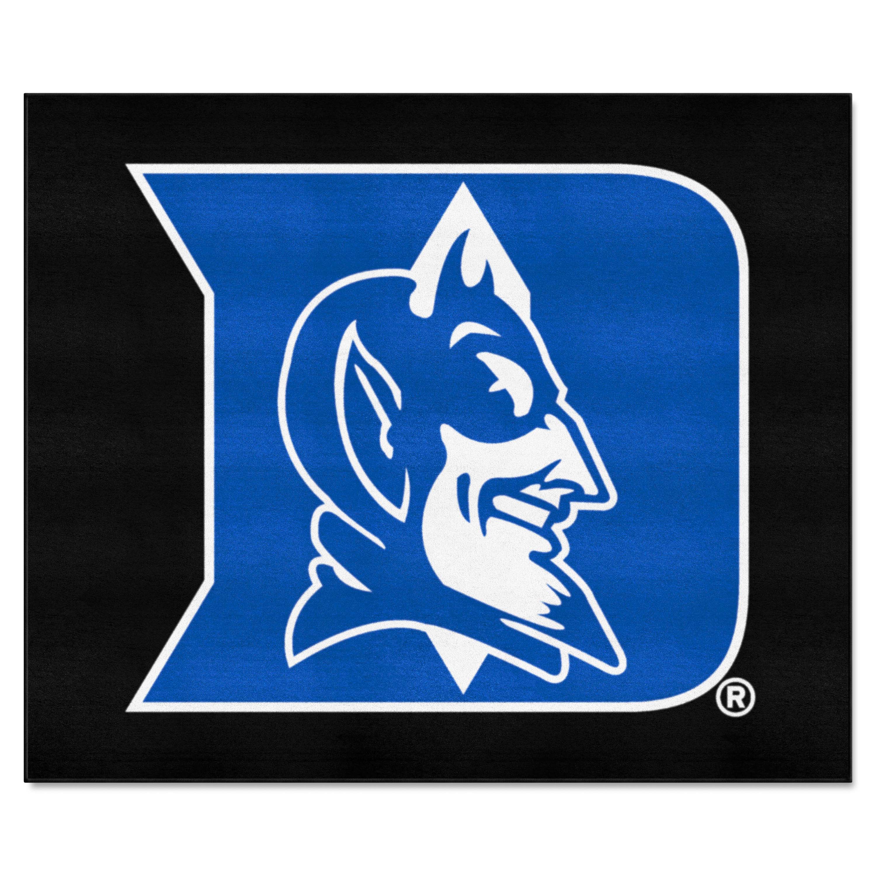 Duke Blue Devils Tailgater Rug - 5ft. x 6ft., Devil Logo - Duke