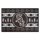 Chicago White Sox Holiday Sweater Starter Mat Accent Rug - 19in. x 30in.