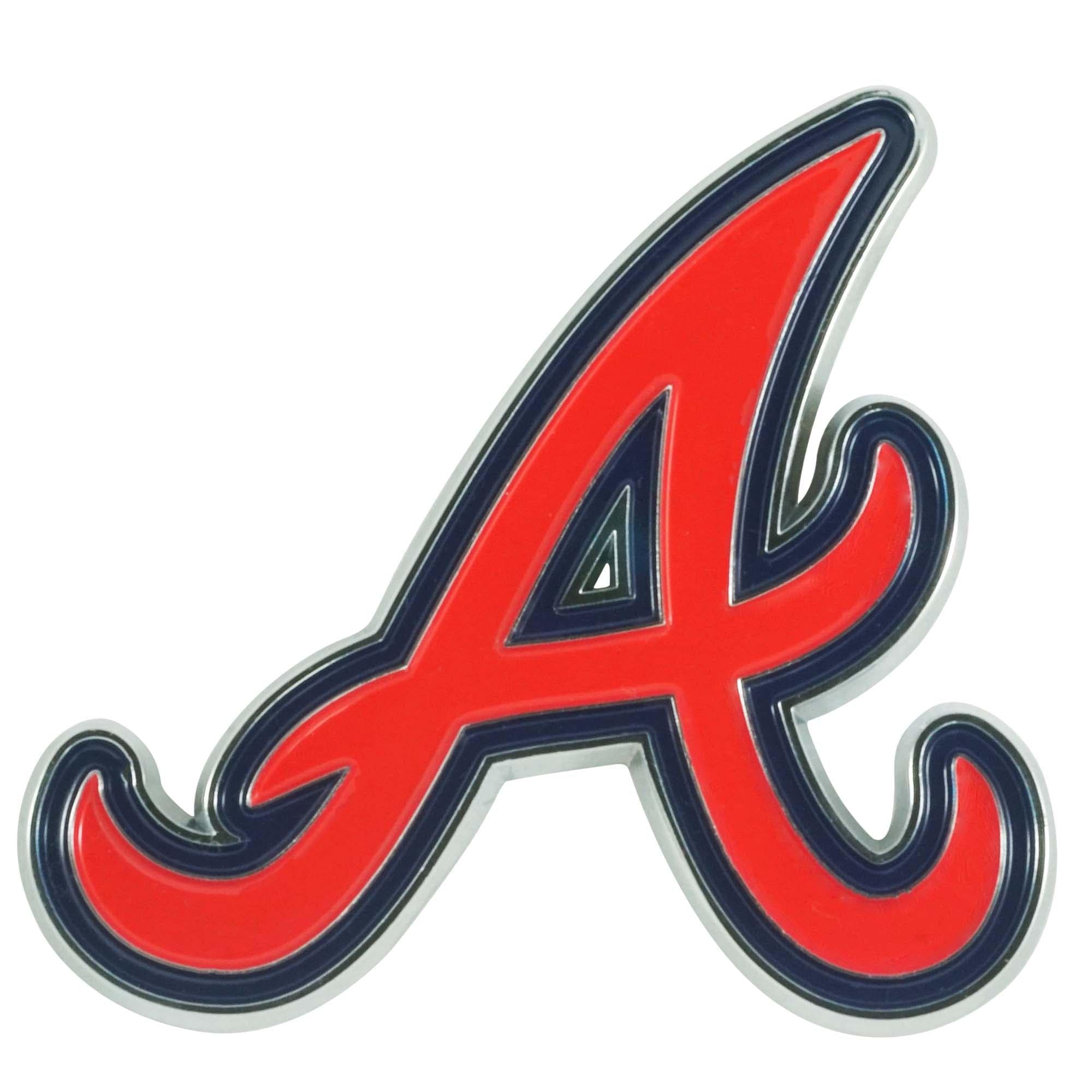 Atlanta Braves 3D Color Metal Emblem - Atlanta Braves